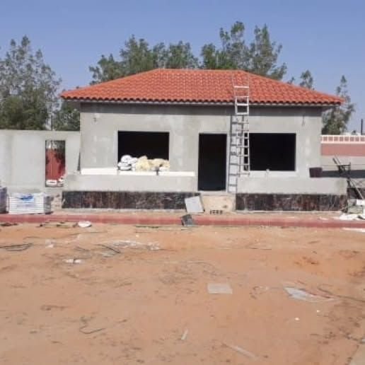 بناء استراحات